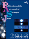 PUBLICATIONS OF THE ASTRONOMICAL SOCIETY OF JAPAN雜志封面